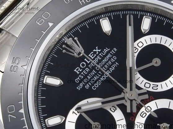 MiroTime 0322 Breathable Daytona 116500 JDF 1:1 Best Edition 904L Steel Black Dial on SS Bracelet A 1337